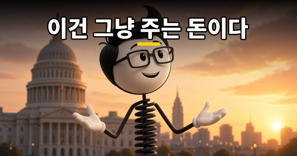 이건 그냥 주는 돈이다 — 코발좋