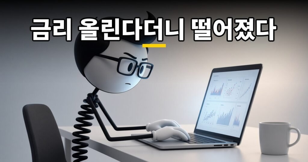 금리 올린다더니 떨어졌다 — 코발좋