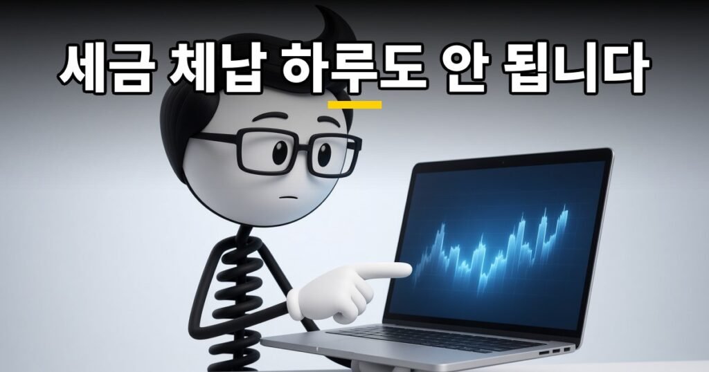 세금 체납 하루도 안 됩니다 — 코발좋