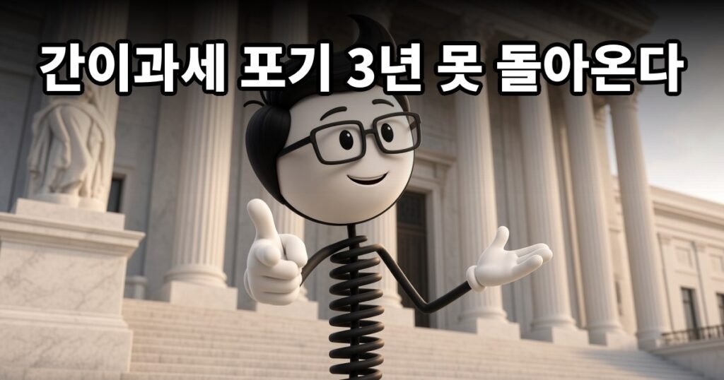 간이과세 포기 3년 못 돌아온다 — 코발좋
