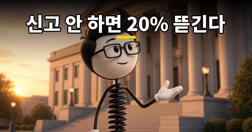 신고 안 하면 20% 뜯긴다 — 코발좋